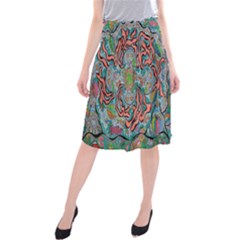 Octopusquad Midi Beach Skirt by chellerayartisans