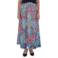 Octopusquad Flared Maxi Skirt by chellerayartisans