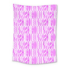 Bright Pink Colored Waikiki Surfboards  Medium Tapestry