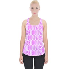 Bright Pink Colored Waikiki Surfboards  Piece Up Tank Top by PodArtist