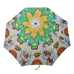 Cosmic Coocoobird Folding Umbrellas