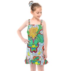 Cosmic Coocoobird Kids  Overall Dress