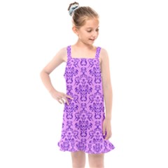 Victorian Violet Kids  Overall Dress