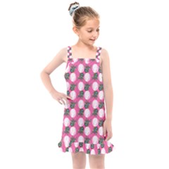 Pink Bride Kids  Overall Dress