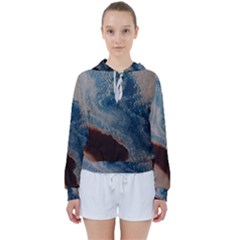 Desert Sky Women s Tie Up Sweat by WILLBIRDWELL