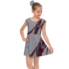 Silent Scream Kids Cap Sleeve Dress by WILLBIRDWELL