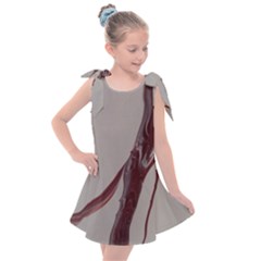 Silent Scream Kids  Tie Up Tunic Dress by WILLBIRDWELL