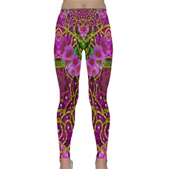 Star Of Freedom Ornate Rainfall In The Tropical Rainforest Lightweight Velour Classic Yoga Leggings