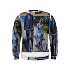 Bicycle 1763283 1280 Kids  Sweatshirt by vintage2030