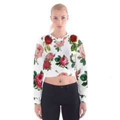 Roses 1770165 1920 Cropped Sweatshirt