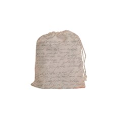 Letter Drawstring Pouch (small)