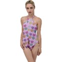 Valentine Hearts Pink Go with the Flow One Piece Swimsuit View1