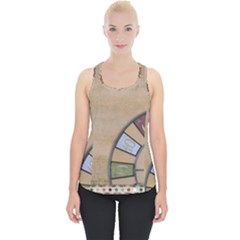 Circle Piece Up Tank Top by vintage2030