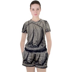 Ship 1515875 1280 Women s Tee And Shorts Set