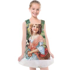 Vintage 1501591 1920 Kids  Cross Back Dress