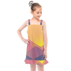 Image Sunset Landscape Graphics Kids  Overall Dress