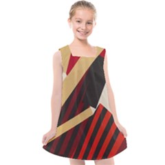 Fabric Textile Design Kids  Cross Back Dress by Sapixe