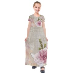 Scrapbook 1133667 1920 Kids  Short Sleeve Maxi Dress by vintage2030