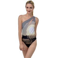 Sunrise Over The Plains To One Side Swimsuit