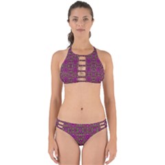 Modern Asian Ornate Pattern Perfectly Cut Out Bikini Set by dflcprints