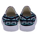 Three Color Ombre Cassette Kids  Canvas Slip Ons View4