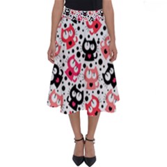 Kooky Kitty Perfect Length Midi Skirt