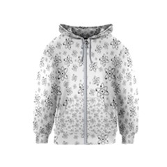 Atom Chemistry Science Physics Kids  Zipper Hoodie by Simbadda