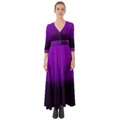 Ombre Button Up Boho Maxi Dress by Valentinaart