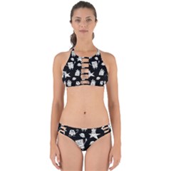 Doodle Bob Pattern Perfectly Cut Out Bikini Set by Valentinaart