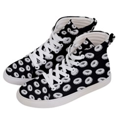 Donuts Pattern Men s Hi-top Skate Sneakers by Valentinaart