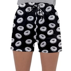 Donuts Pattern Sleepwear Shorts by Valentinaart