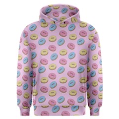 Donuts Pattern Men s Overhead Hoodie by Valentinaart