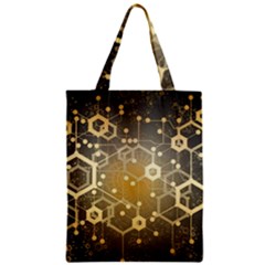 Block Chain Data Records System Zipper Classic Tote Bag by Simbadda