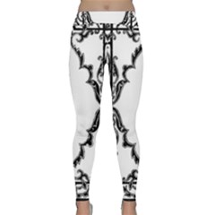 Holbein Antique Scroll Fruit Classic Yoga Leggings