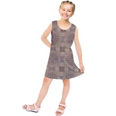 Abstract Wood Design Floor Texture Kids  Tunic Dress by Celenk