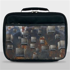 Background Metal Pattern Texture Lunch Bag by Celenk