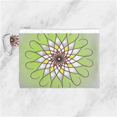 Mandala Model Figure Graphics Canvas Cosmetic Bag (medium) by Simbadda