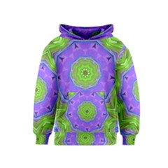 Abstract Art Colorful Kids  Pullover Hoodie by Simbadda