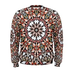 Abstract Art Texture Mandala Men s Sweatshirt by Simbadda