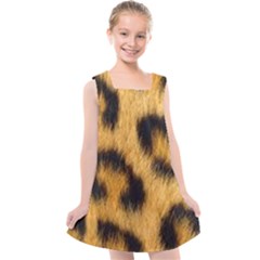 Animal Print 3 Kids  Cross Back Dress by NSGLOBALDESIGNS2