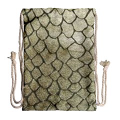 Snake Print Drawstring Bag (large) by NSGLOBALDESIGNS2