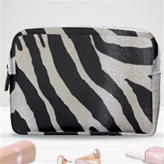 Zebra Print Make Up Pouch (medium) by NSGLOBALDESIGNS2