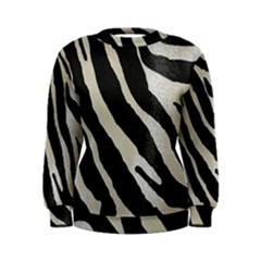 Zebra Print Women s Sweatshirt by NSGLOBALDESIGNS2