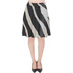 Zebra Print Velvet High Waist Skirt by NSGLOBALDESIGNS2