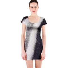 Stella Animal Print Short Sleeve Bodycon Dress by NSGLOBALDESIGNS2
