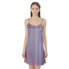 Rainbow Stripe Version 2 Satin Night Slip by dressshop