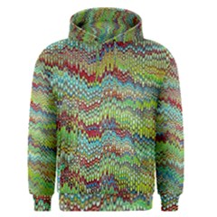 Cool Green Marbled  Men s Pullover Hoodie