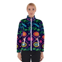 Colorful Pattern Winter Jacket by Hansue