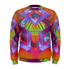 Glitch Glitch Art Grunge Distortion Men s Sweatshirt by Nexatart