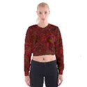 Abstract Pattern Color Shape Cropped Sweatshirt View1